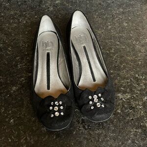 New Direction Black Suede Shoes